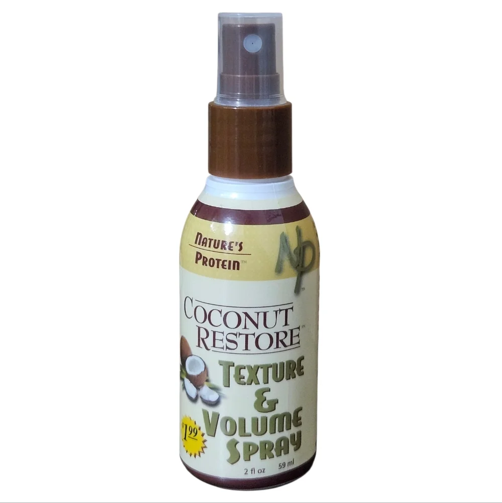 Coconut Restore Hair Care Travel Set – 6pc Bundle by Nature’s Protein